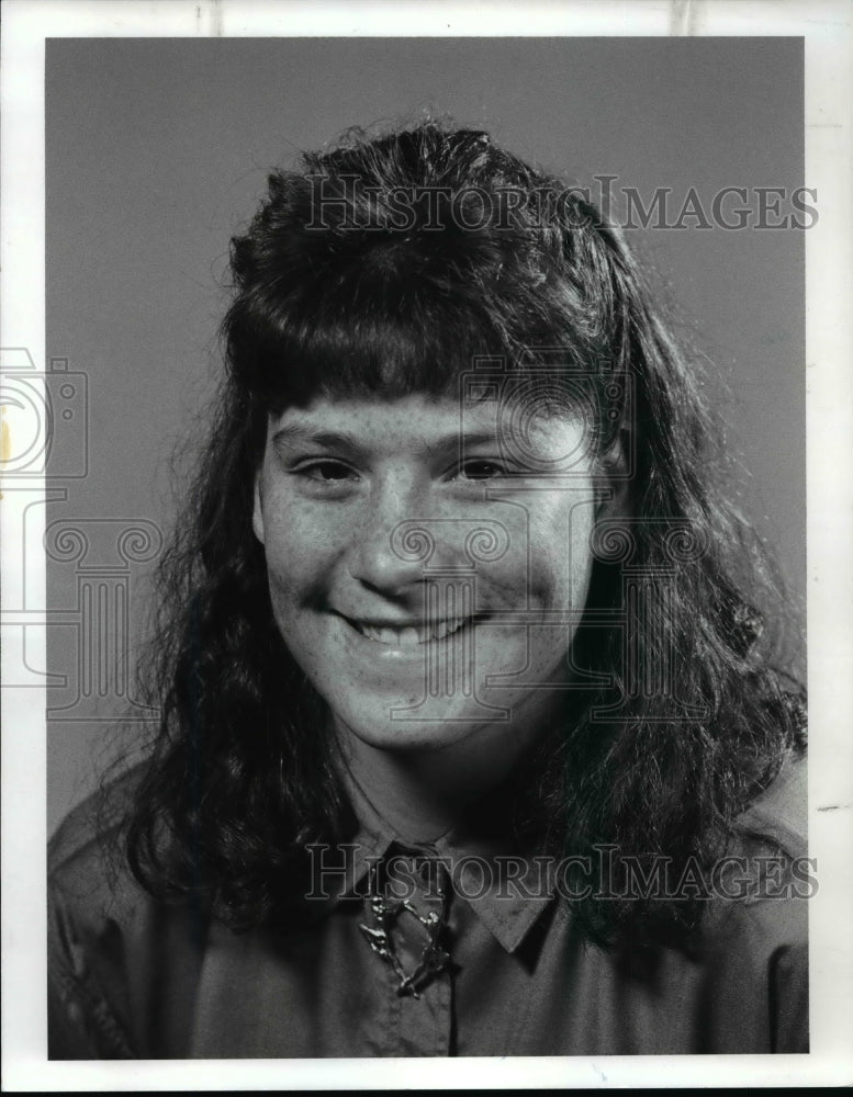 1989 Press Photo Jody Bruening-Lakewood softball player - cvb56041- Historic Images