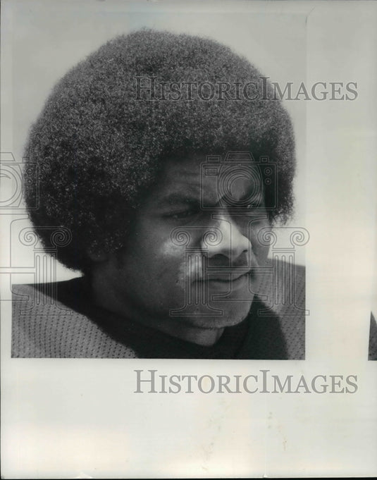 1976 Press Photo Larry Poole-football player - cvb56068- Historic Images