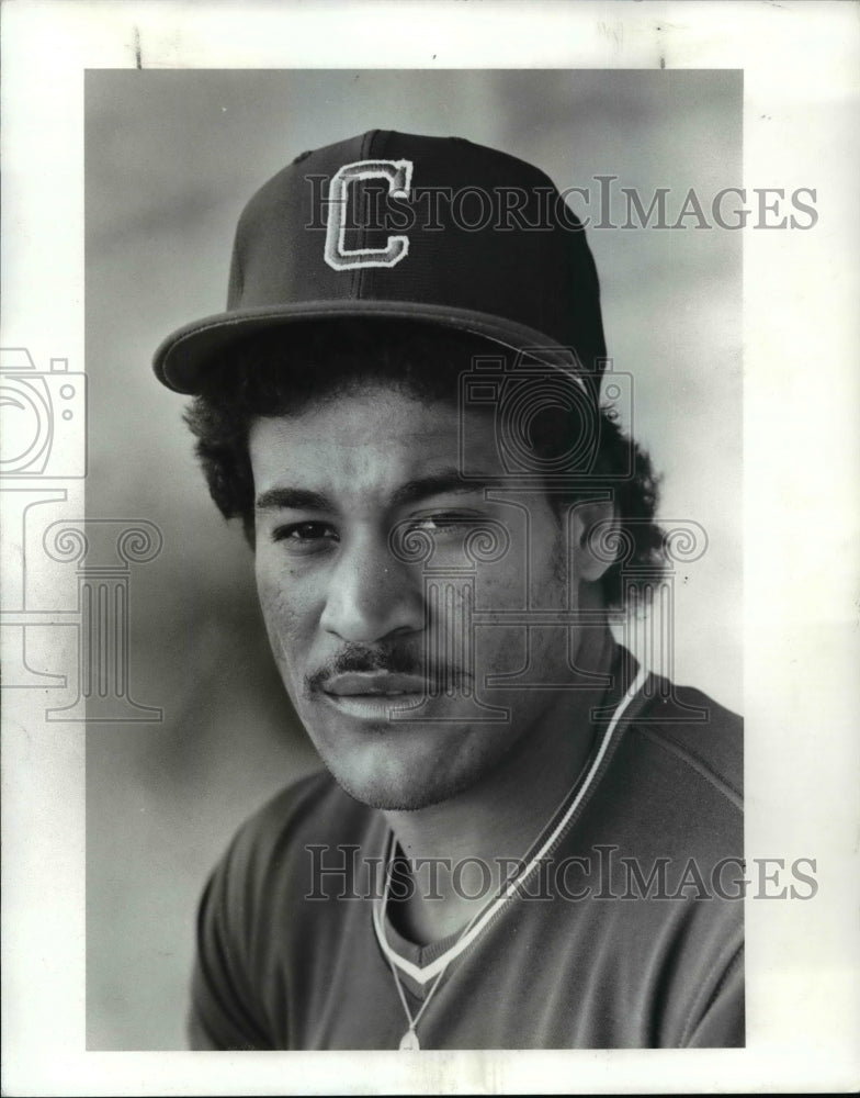 1983 Press Photo Baseball player-Carmen Castillo - cvb56134- Historic Images