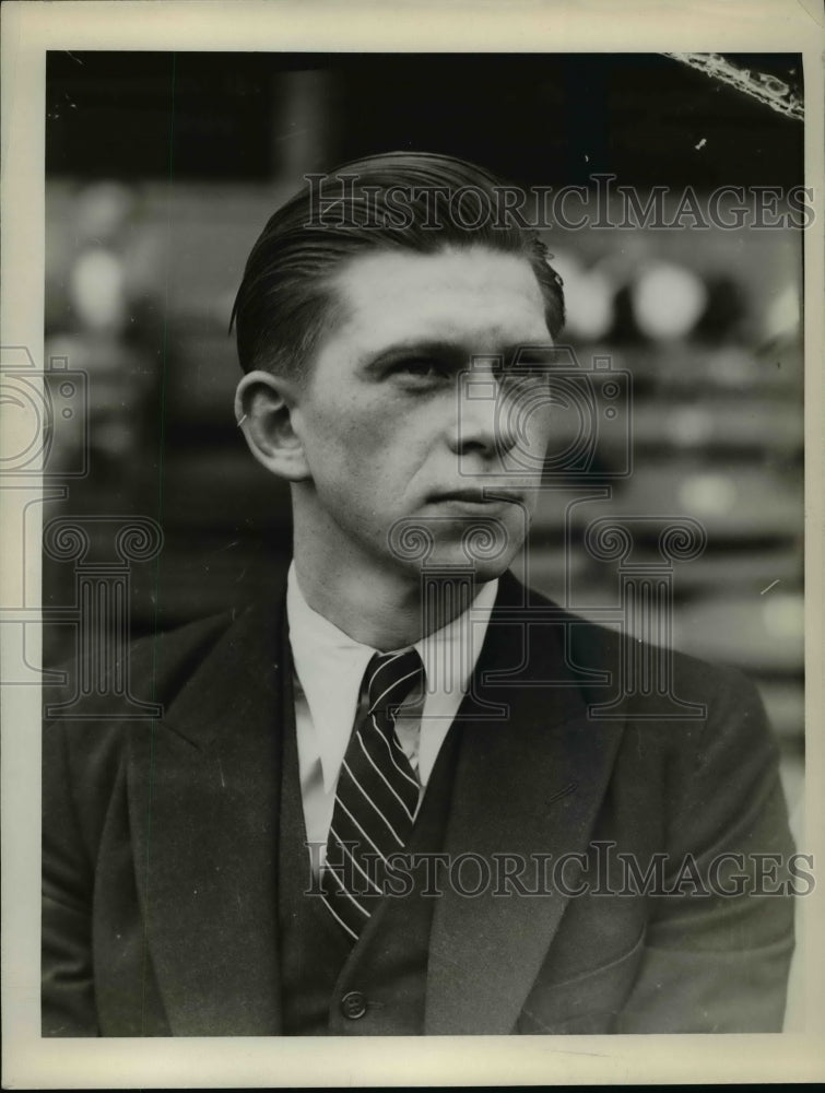 1932 Press Photo Harry White, baseball- Historic Images