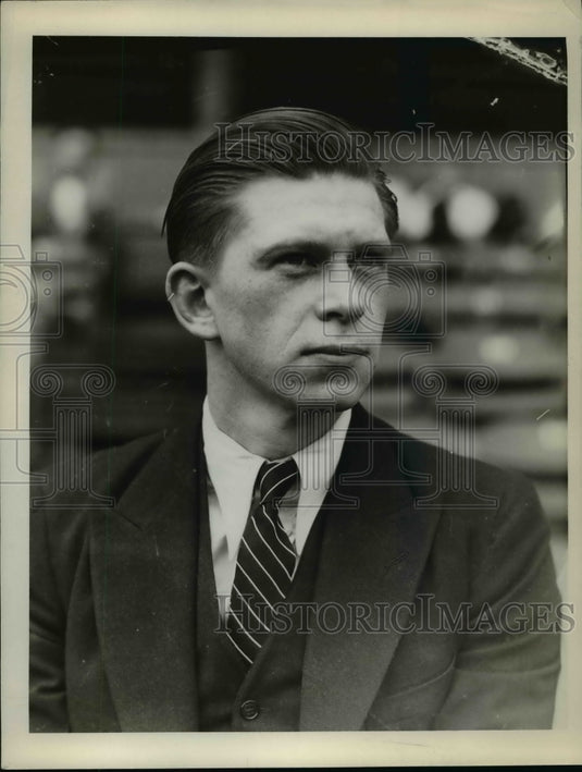1932 Press Photo Harry White, baseball- Historic Images