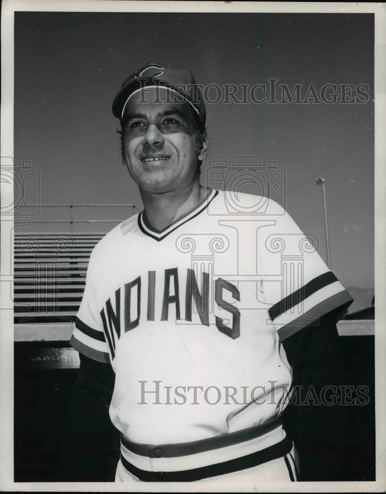 Press Photo Ken Aspromonte, Manager of Cleveland Indians - cvb59496- Historic Images