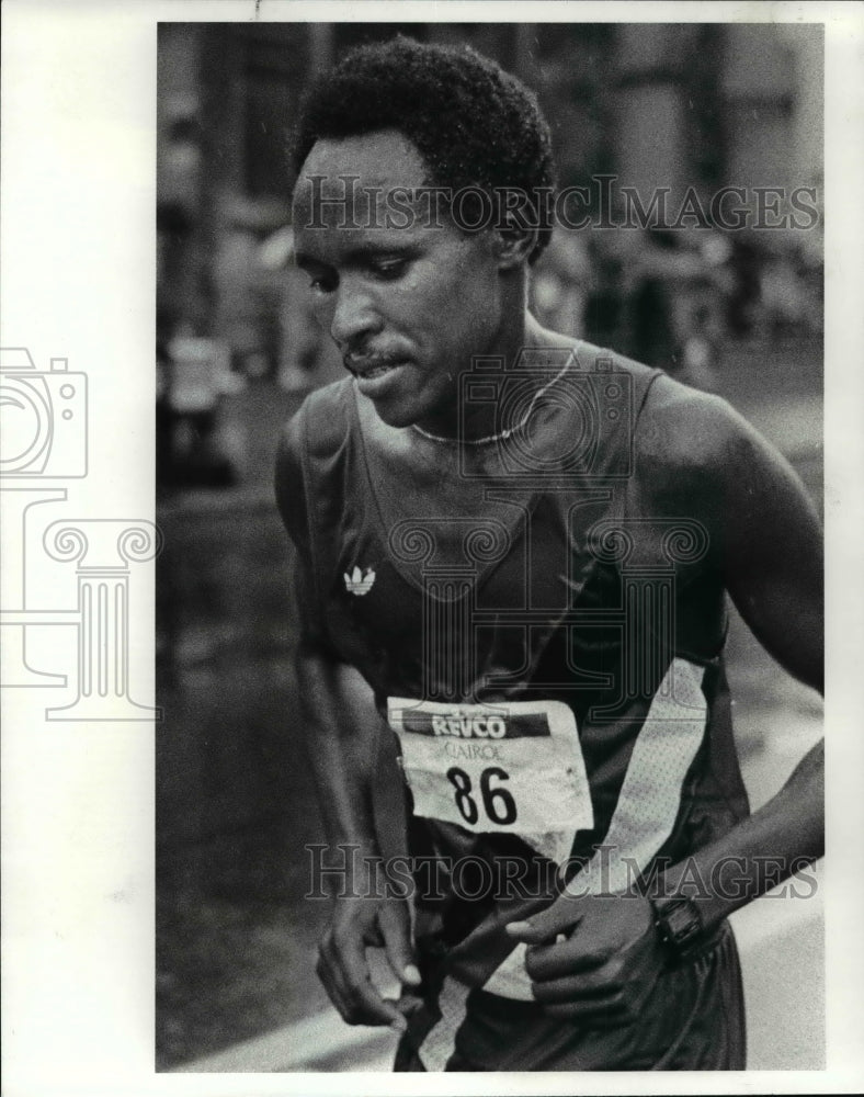 1984 Press Photo: Filbert Bayi winner of the 10 k. - cvb60868- Historic Images