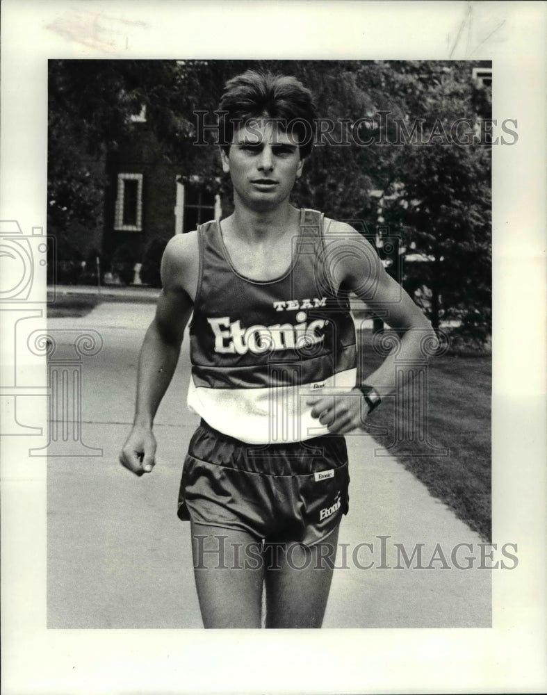 1982 Press Photo Dave Brehmer, a top contender for the Run - cvb61009- Historic Images