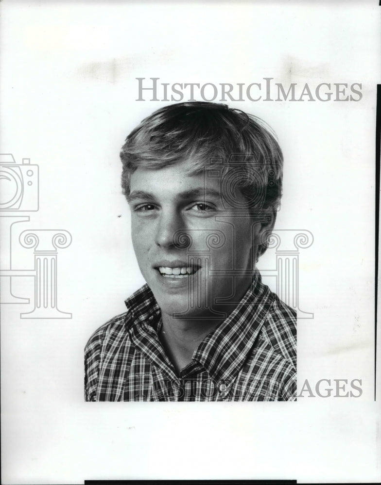 Press Photo University School soccer player-Greg Kanzinger - cvb61083- Historic Images
