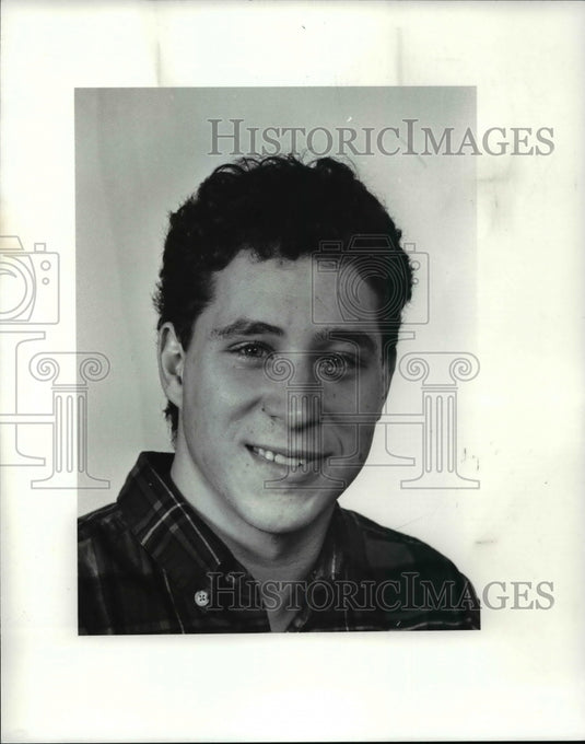 1988 Press Photo David Hartman-University School soccer - cvb61174- Historic Images