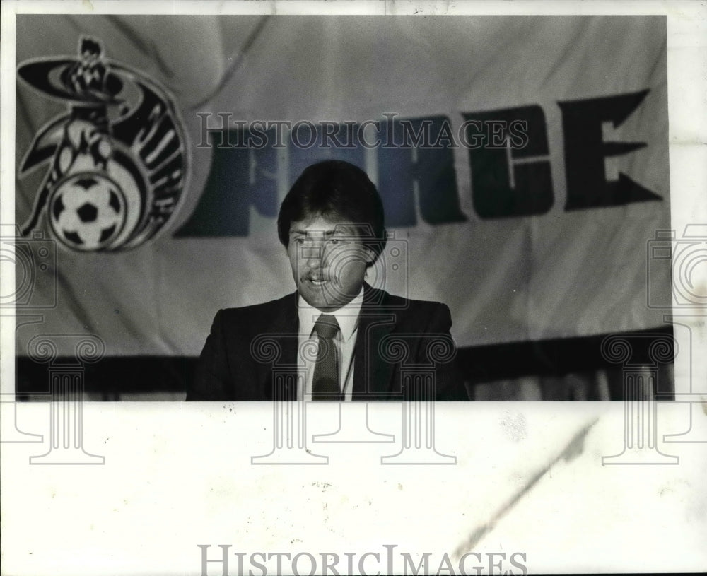 1982 Press Photo Force coach Timo Liekoski - cvb61695- Historic Images