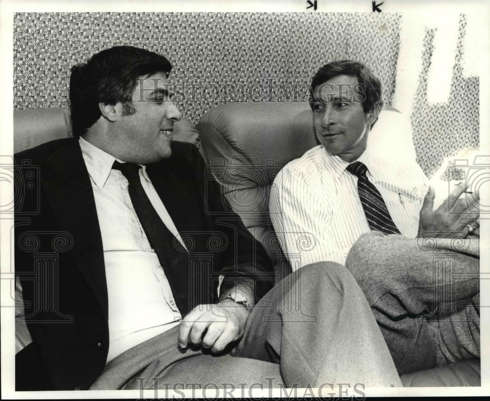 1990 Press Photo Jules Cohen and Bert Wolstein - cvb61743- Historic Images