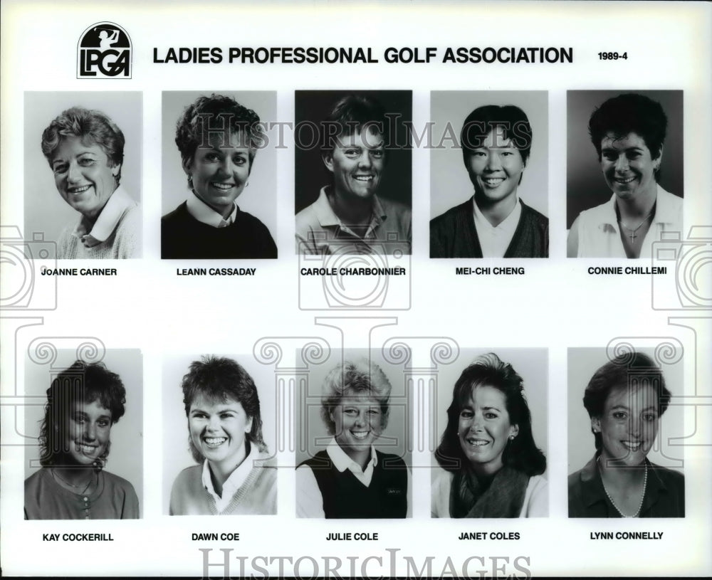 Press Photo Ladies Professional Golf Association members - cvb62023- Historic Images
