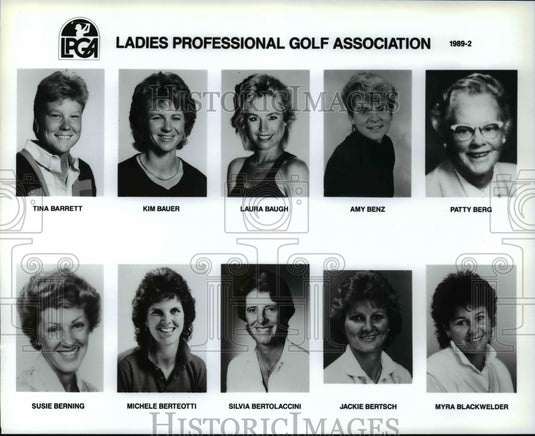 Press Photo Ladies Professional Golf Association members - cvb62025- Historic Images