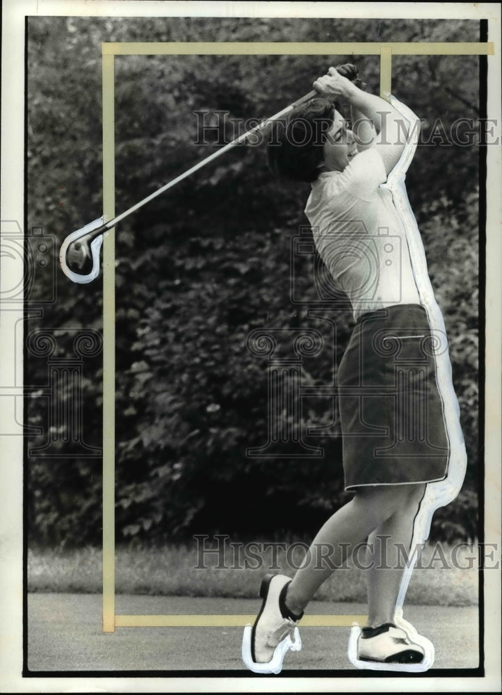 1980 Press Photo Mary Ann Bierman-golf - cvb62728- Historic Images