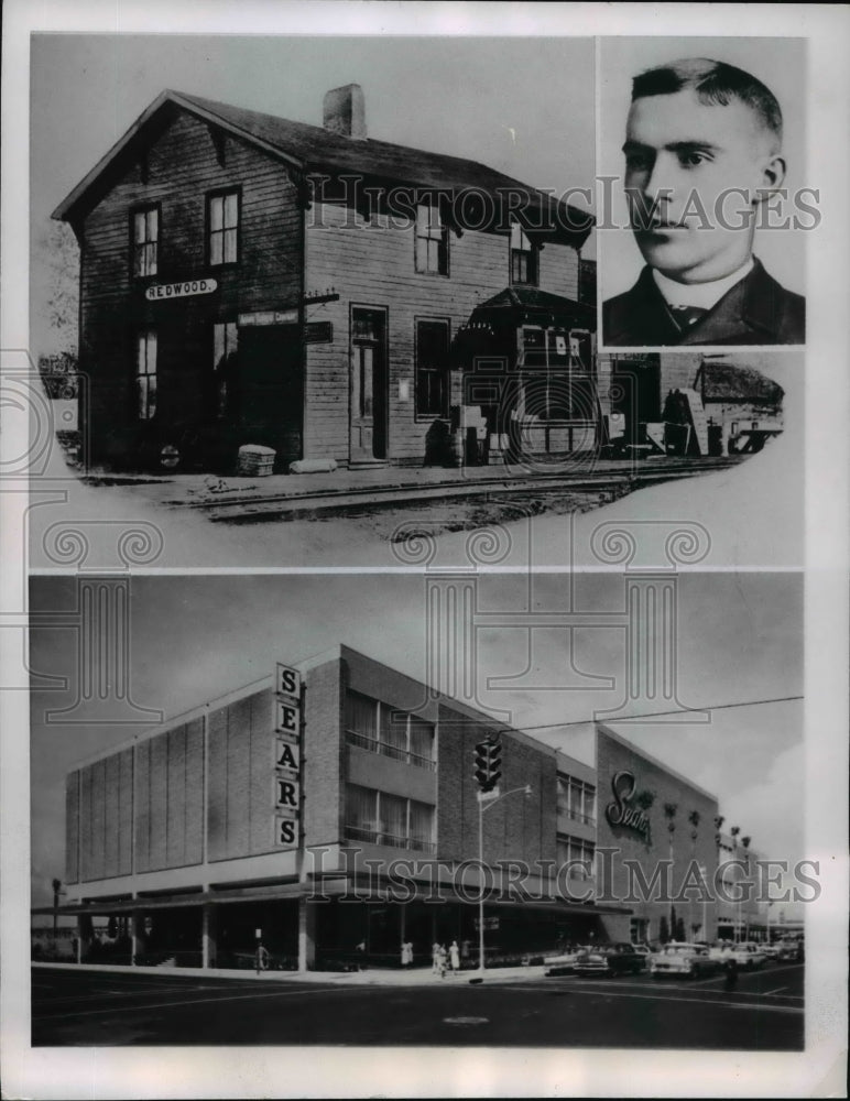 1961 Press Photo Richard W. Sears of Sears , Roebucks &amp; Co. - cvb62971- Historic Images