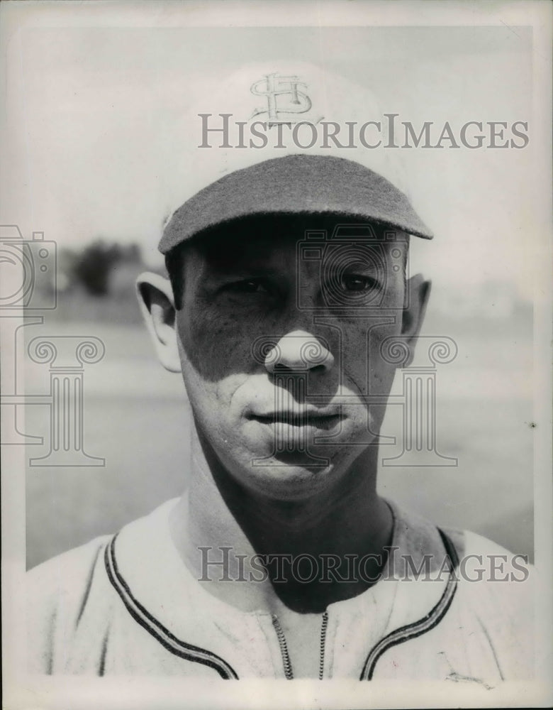 1949 Press Photo Charles Grant St. Louis Browns - cvb63056- Historic Images