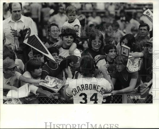 Press Photo Super Joe Char Boneau, the CD Indians rookie - cvb63251- Historic Images