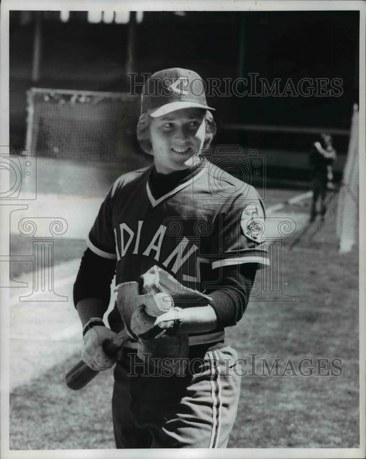 1976 Press Photo Indians baseball player-Ron Pruitt - cvb65181- Historic Images