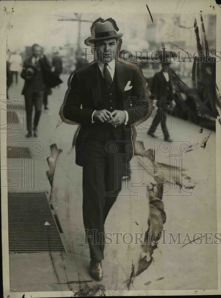 1924 Press Photo Boxer Jack Dempsey in New York City - cvb65241- Historic Images