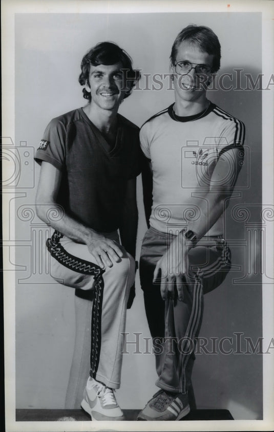 1978 Press Photo John Gregorio-Colorado-Gorin Lundberg, Sweden Schlitz Run- Historic Images