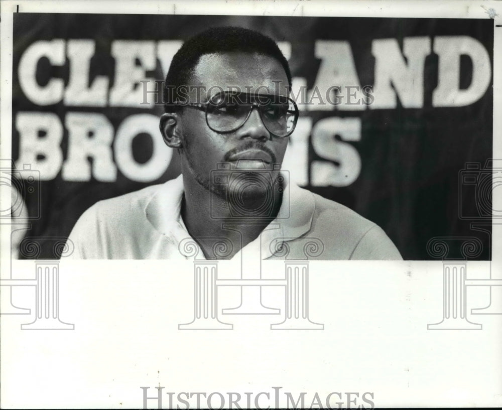 1982 Press Photo Keith Baldwin, 2nd round draft pick - cvb65499- Historic Images