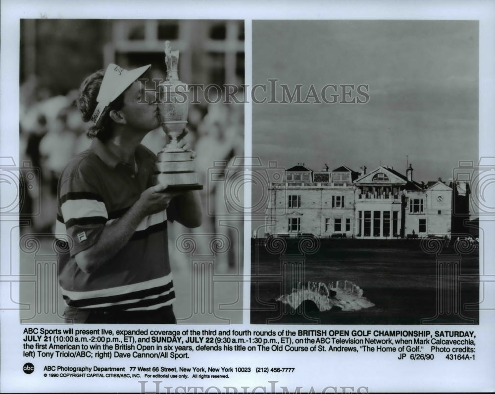 Press Photo Mark Calcavecchia-British Open - cvb65658- Historic Images