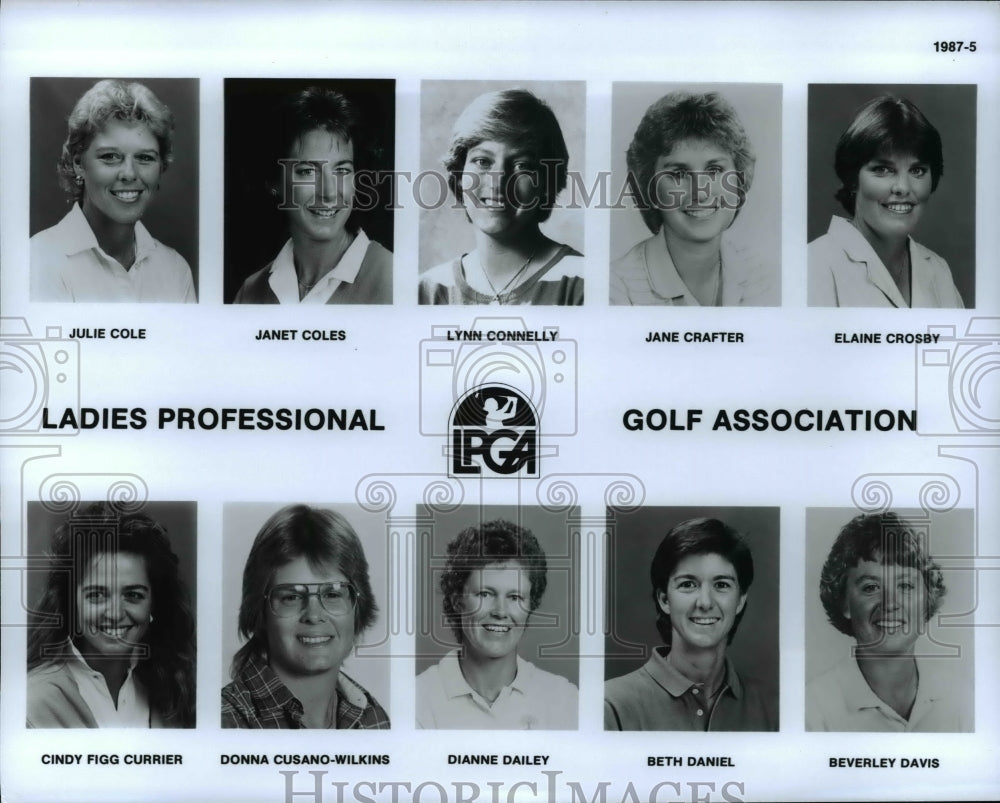 1987 Press Photo Ladies Professional Golf Association - cvb65828- Historic Images