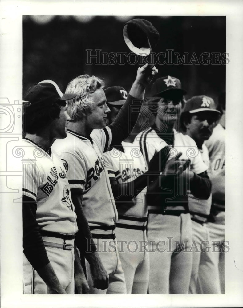 Press Photo Baseball All Stars - cvb66090- Historic Images