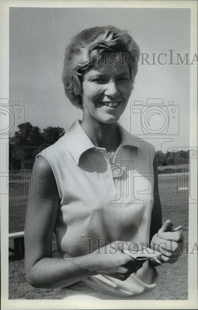 1978 Press Photo Sheila Scott-Warren&#39;s Golf champion, Legend Lake Golf- Historic Images