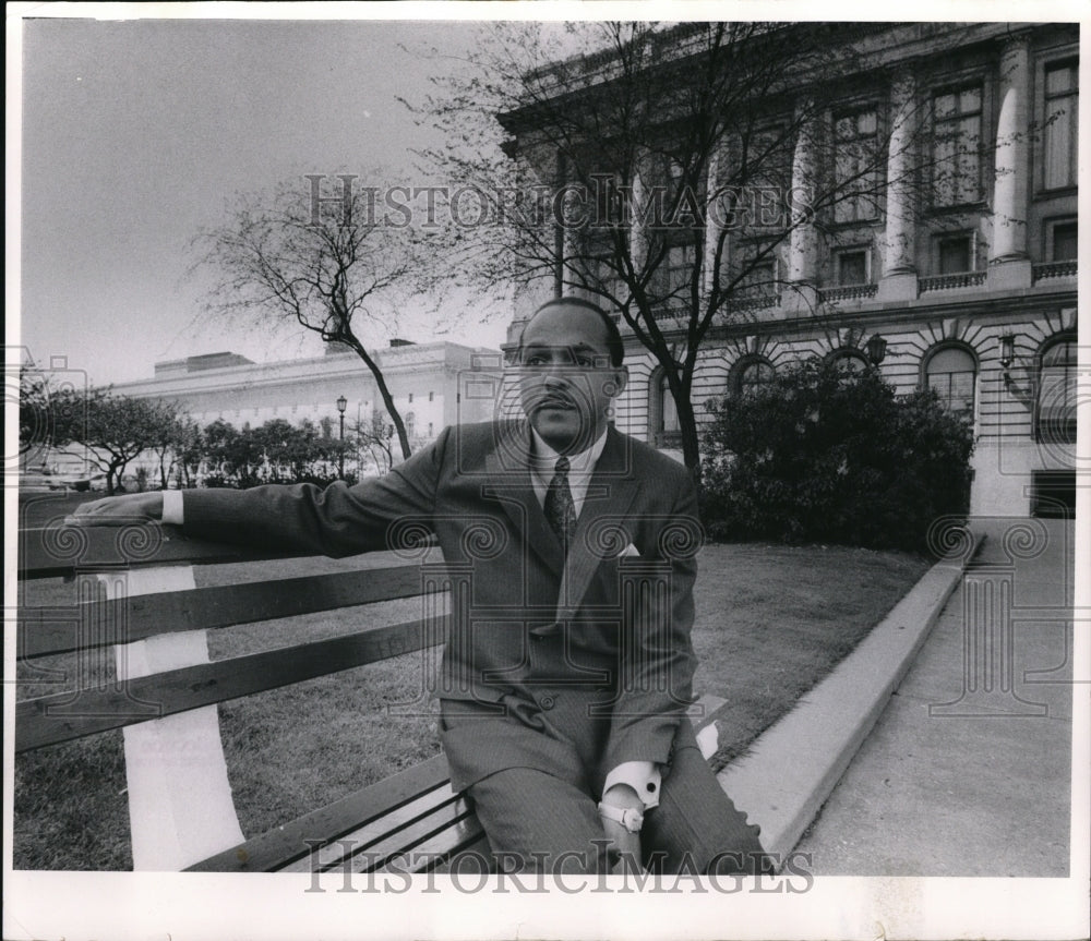 1968 Press Photo Mayor Carl B. Stokes - cvo03252- Historic Images