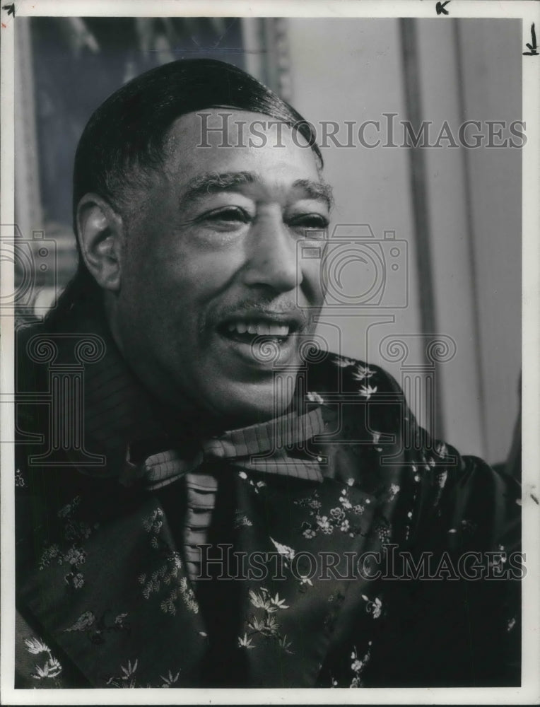 1973 Press Photo Duke Ellington Jazz Swing Bandleader Pianist Composer- Historic Images
