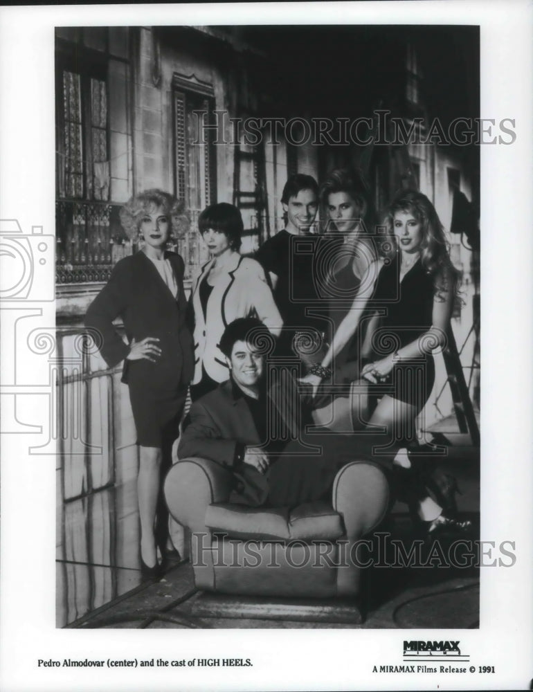 1953 Press Photo Pedro Almodovar and Cast Of High Heels - cvp11188- Historic Images