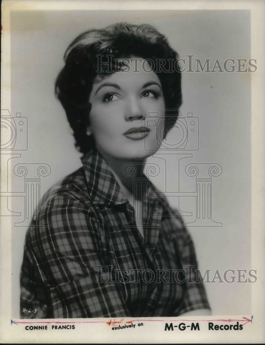 1971 Press Photo Connie Francis - cvp18279- Historic Images
