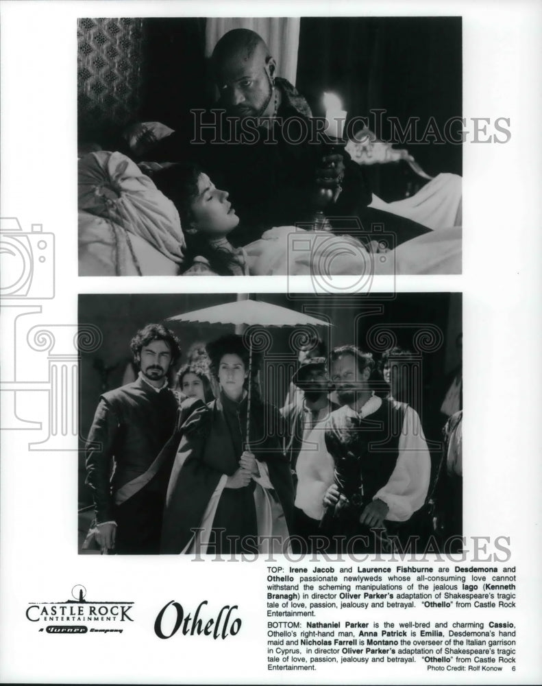 Press Photo Irene Jacob Laurence Fishburne Nathaniel Parker Anna Patrick- Historic Images