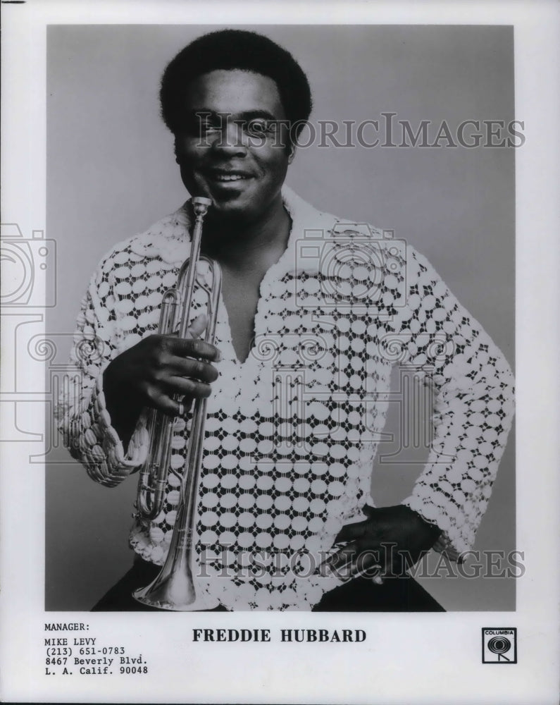 Press Photo Freddie Hubbard - cvp23416- Historic Images