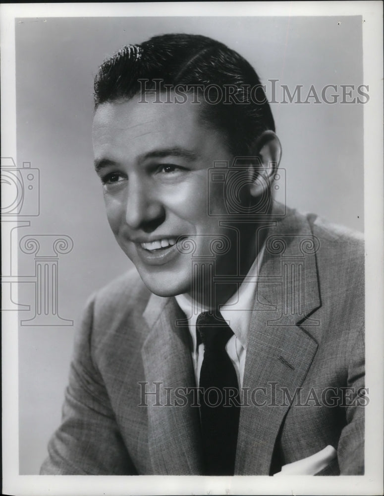 Press Photo Mike Wallace TV Correspondent Journalist Host- Historic Images