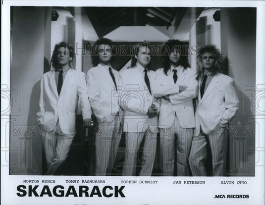 1987 Press Photo Skagarack- Historic Images