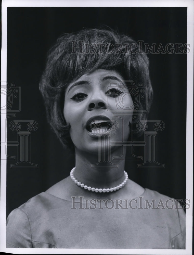 Undated Press Photo Leslie Uggams American Actress and Singer- Historic Images