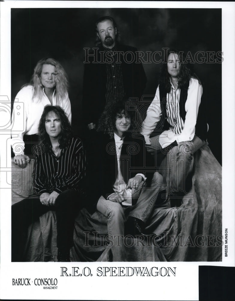 Undated Press Photo R.E.O Speedwagon- Historic Images