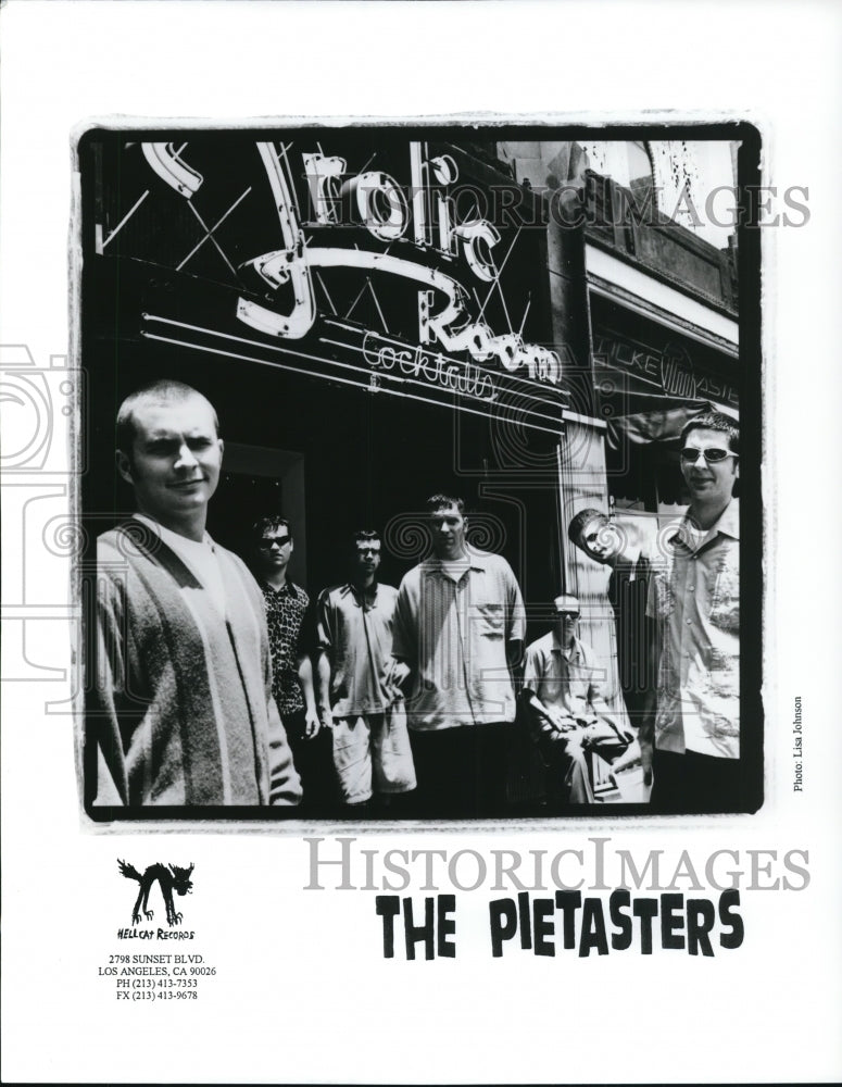Undated Press Photo The Pietasters - 949- Historic Images
