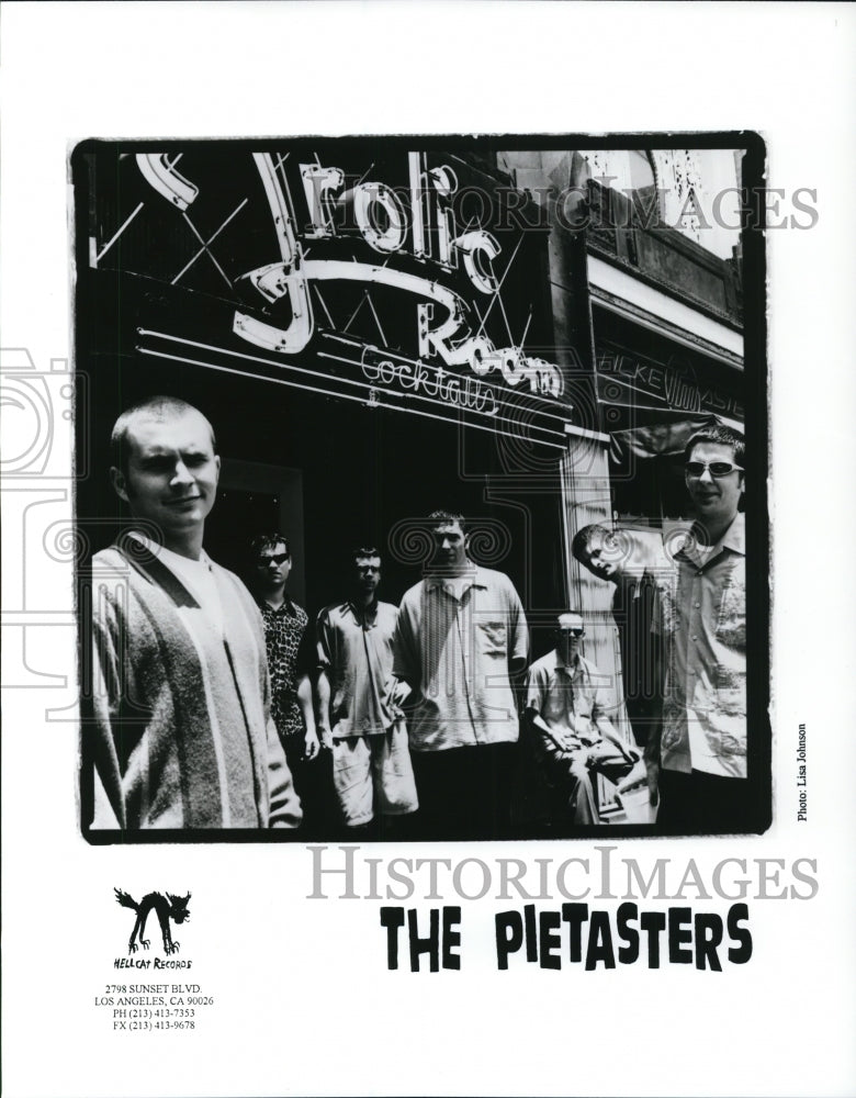 Undated Press Photo The Pietasters- Historic Images