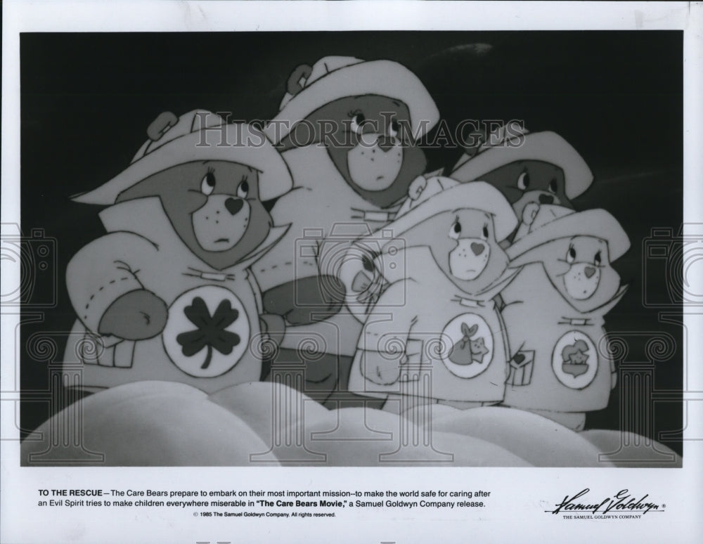 1985 Press Photo The Care Bears Movie - cvp28680- Historic Images