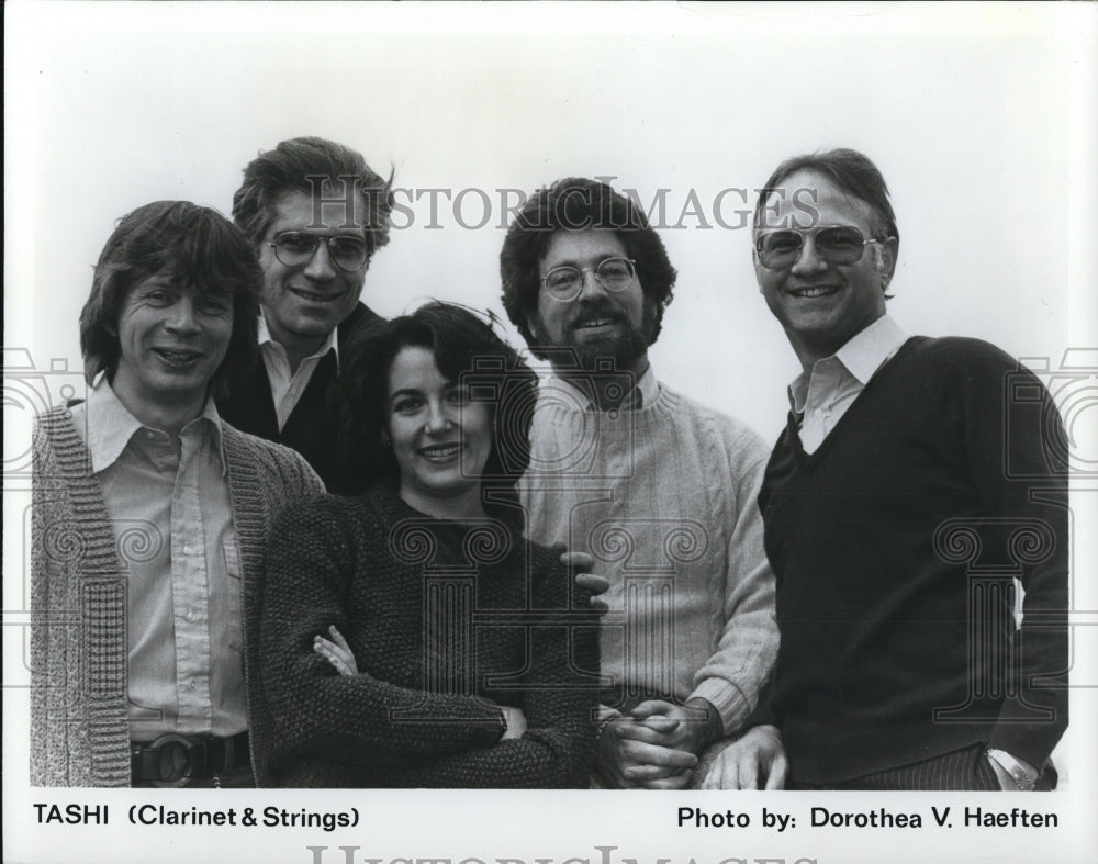 1984 Press Photo Musical Group Tashi- Historic Images