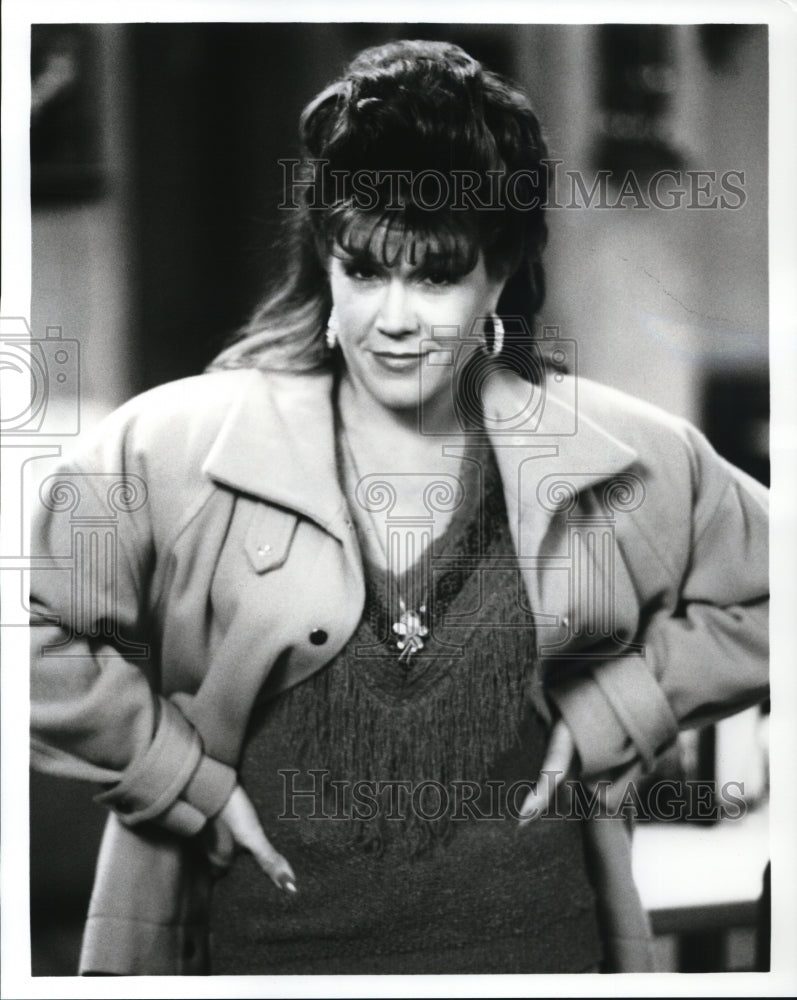 Undated Press Photo Stephanie Hodges as Connie Drego in Muddling Through- Historic Images