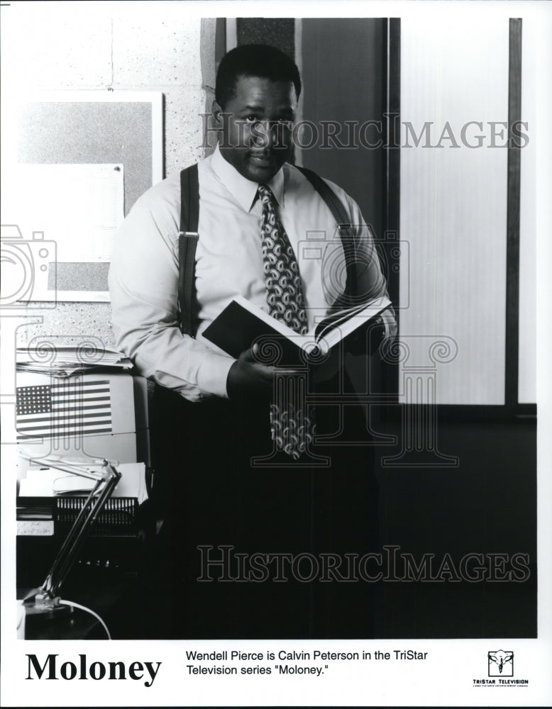 Undated Press Photo Wendell Pierce as Calvin Peterson in Moloney- Historic Images