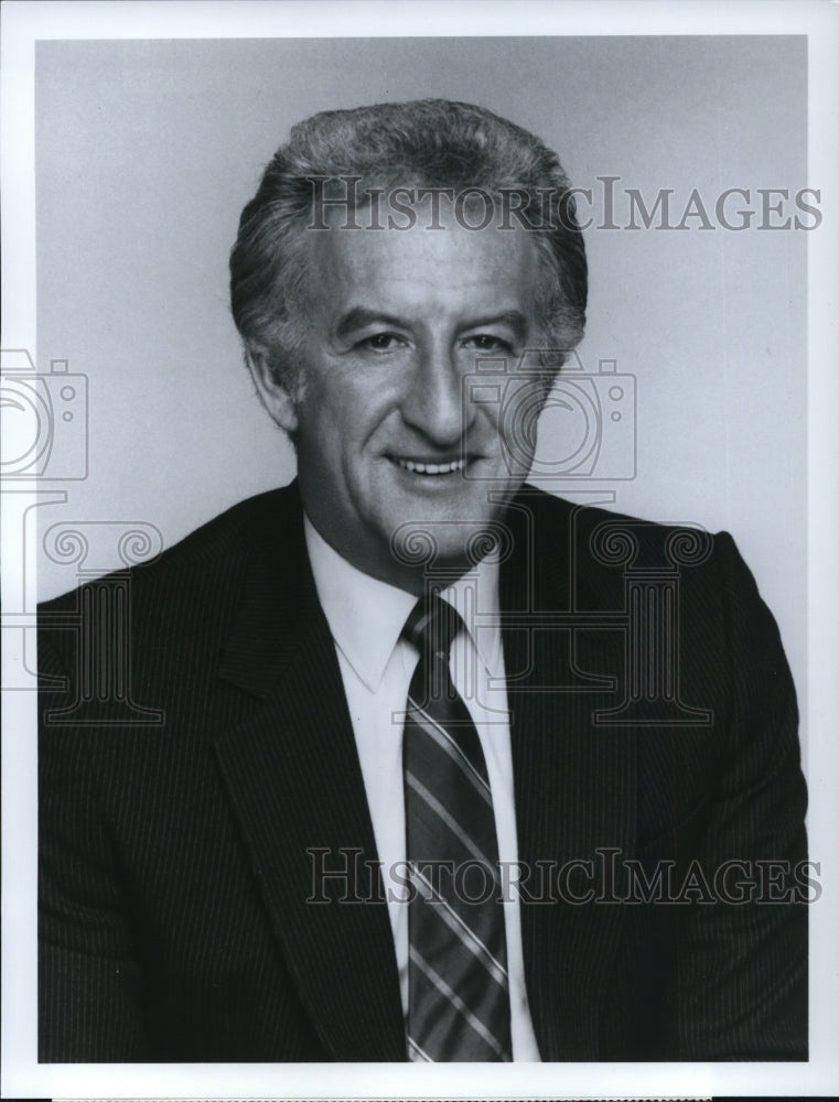 1985 Press Photo Bob Uecker on Mr Belvedere- Historic Images