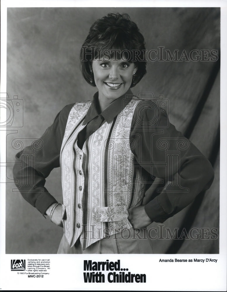 1987 Press Photo Amanda Bearse in Married with Children- Historic Images