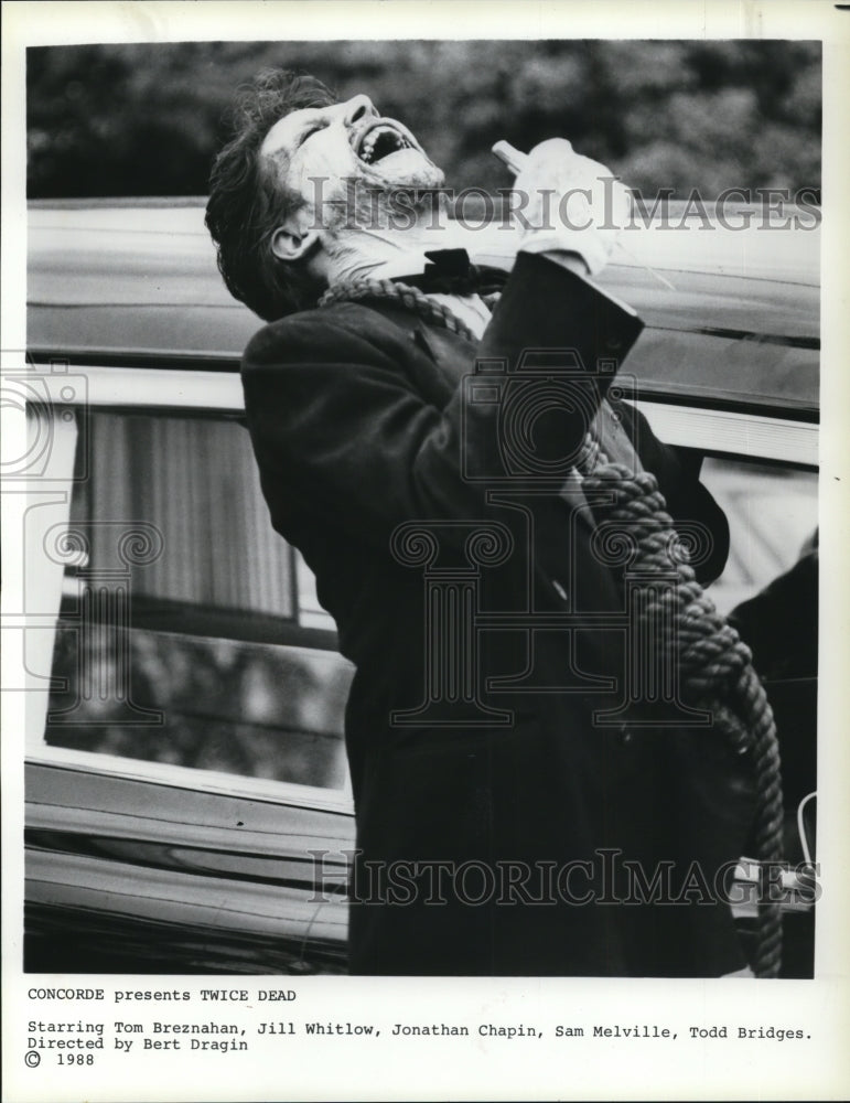 1988 Press Photo Movie Twice Dead- Historic Images