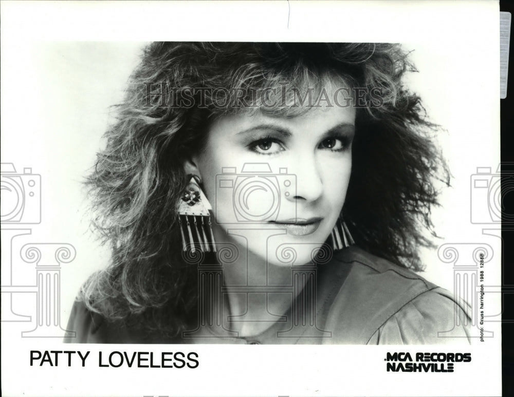 1989 Press Photo Patty Loveless- Historic Images