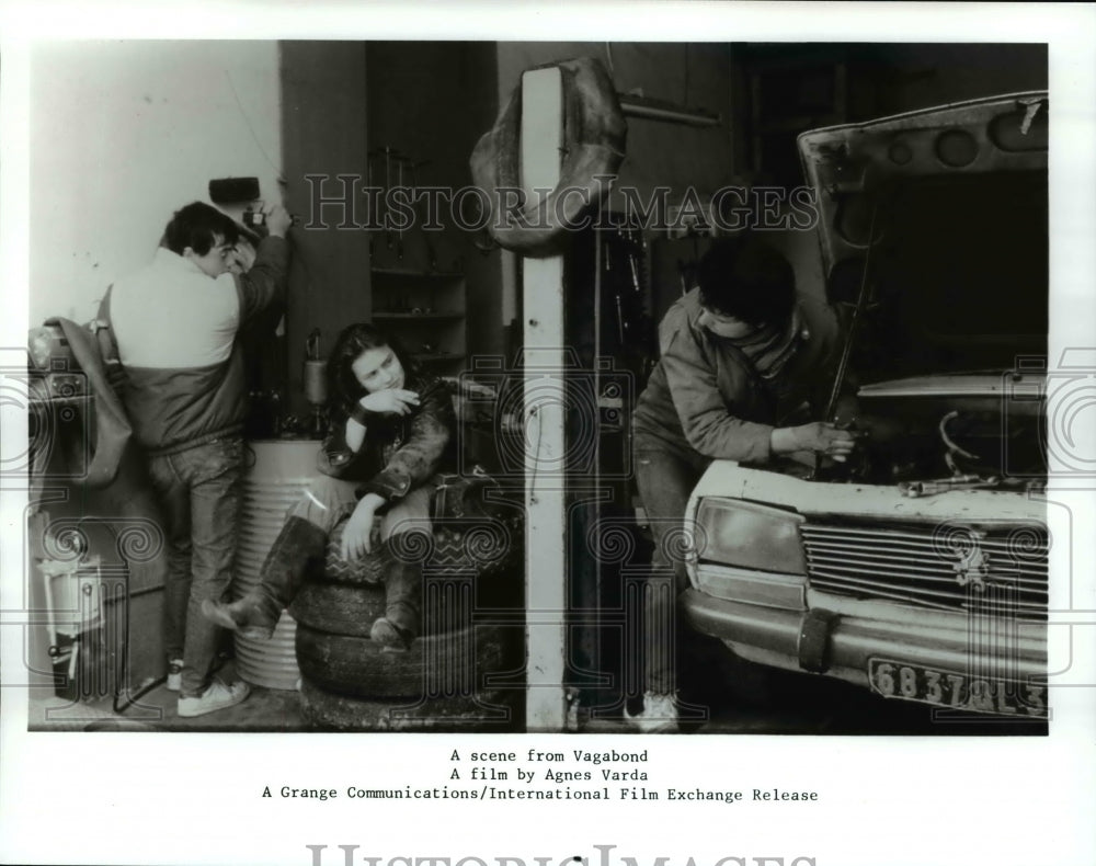 1987 Press Photo Scene from Vagabond- Historic Images
