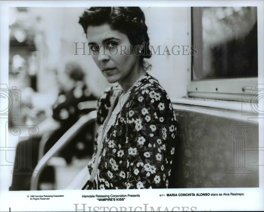 1988 Press Photo Maria Conchita Alonso in Vampire&#39;s Kiss- Historic Images