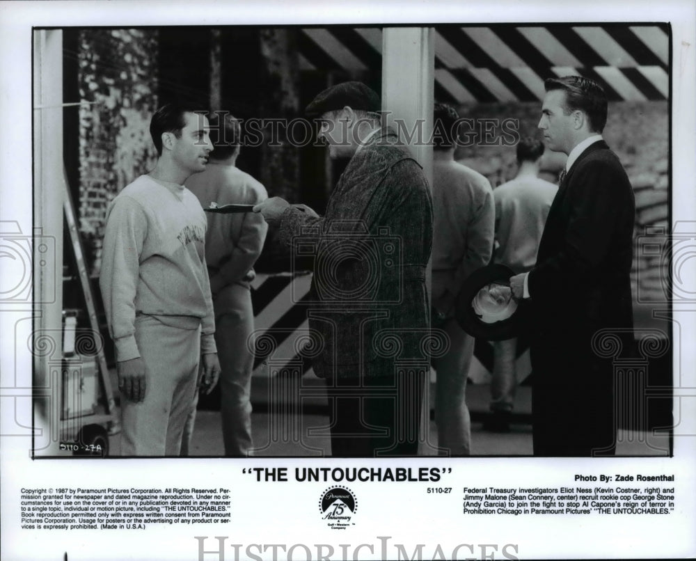 1988 Press Photo Sean Connery Kevin Costner In The Untouchables - cvp29286- Historic Images