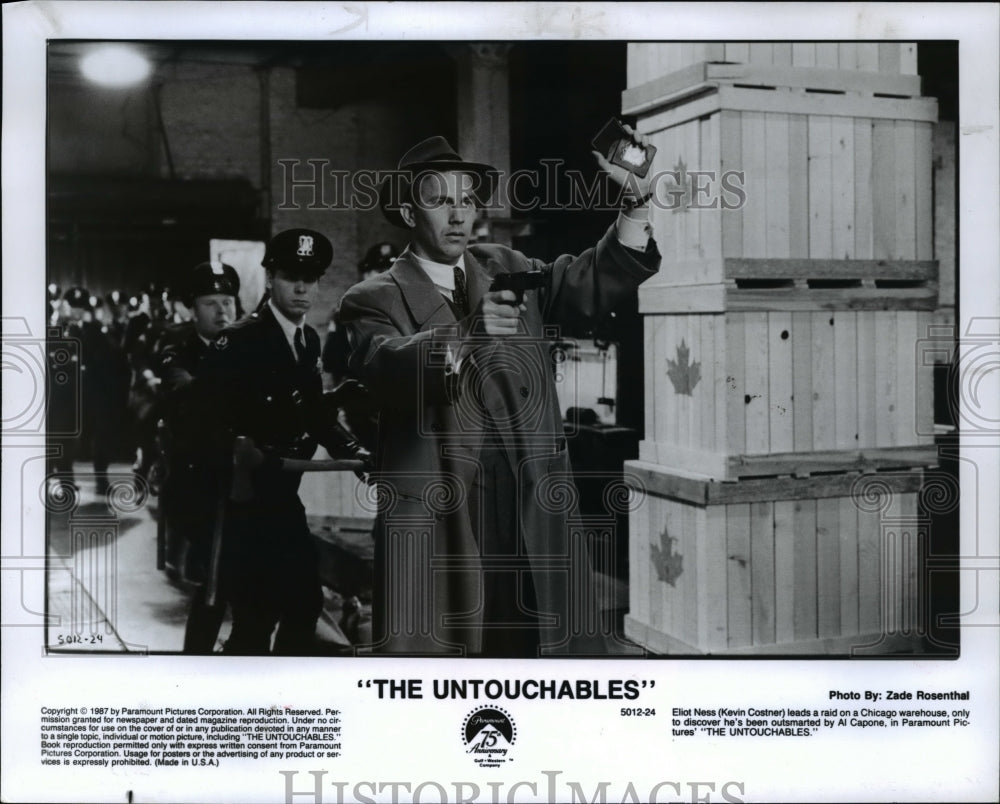 1987 Press Photo Kevin Costner in The Untouchables - 515- Historic Images